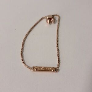 Rose Gold Adjustable Chain Bracelet